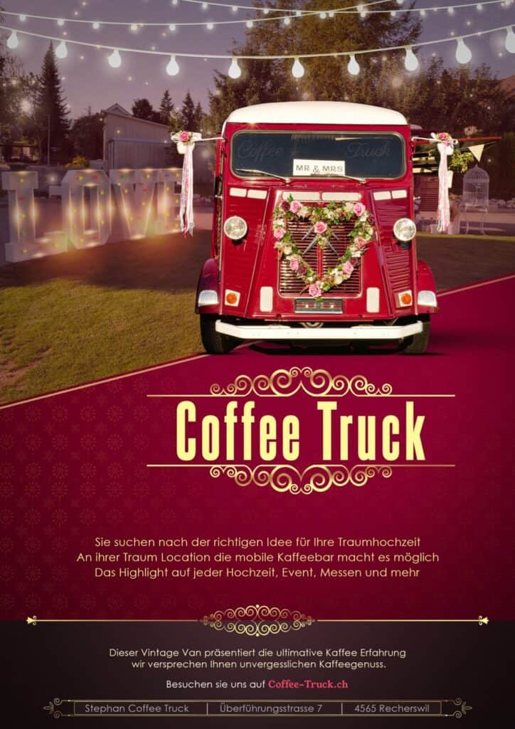 Hochzeit mit Coffee Truck