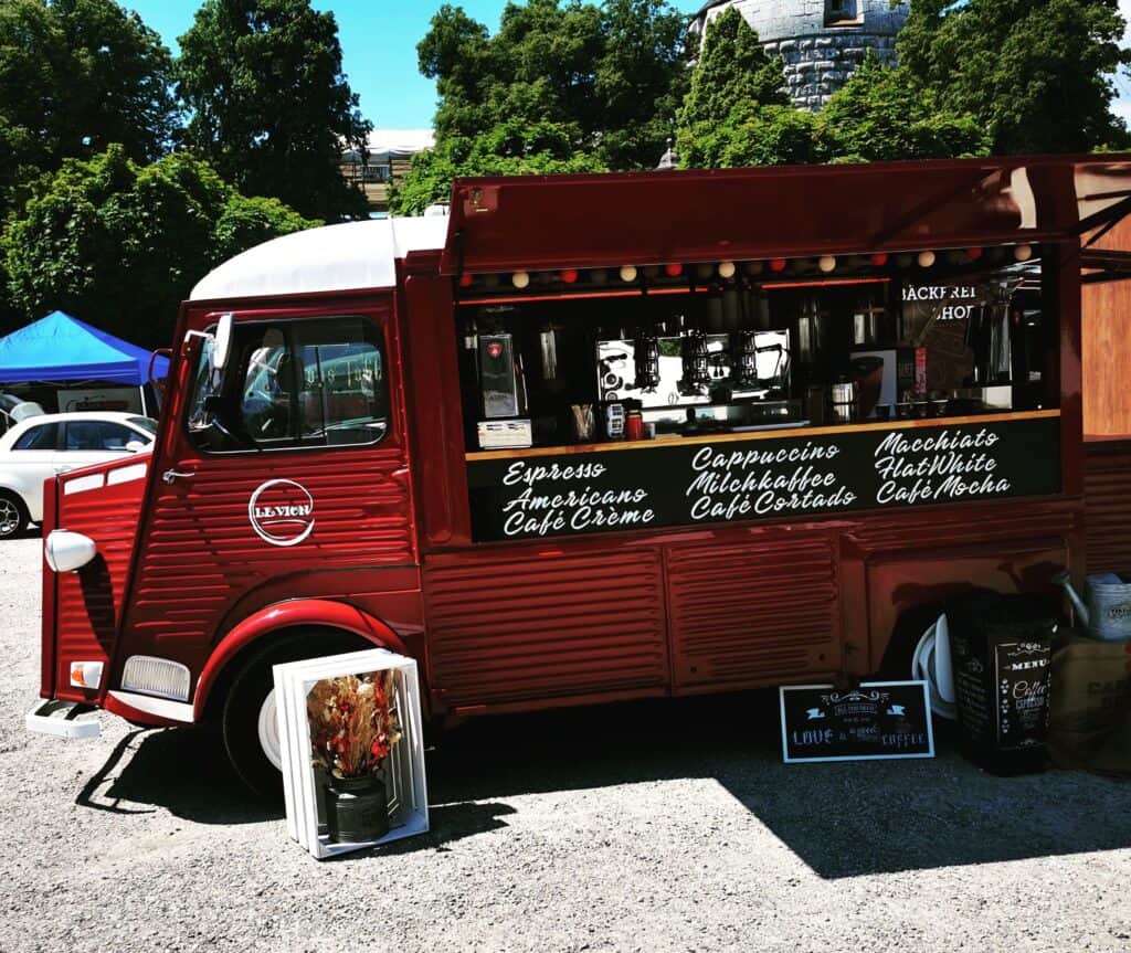 Kaffee-Truck-Veranstaltung