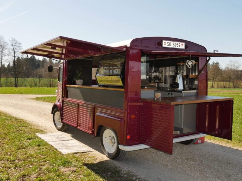 umgebauter Citroen HY zum Coffee-Truck